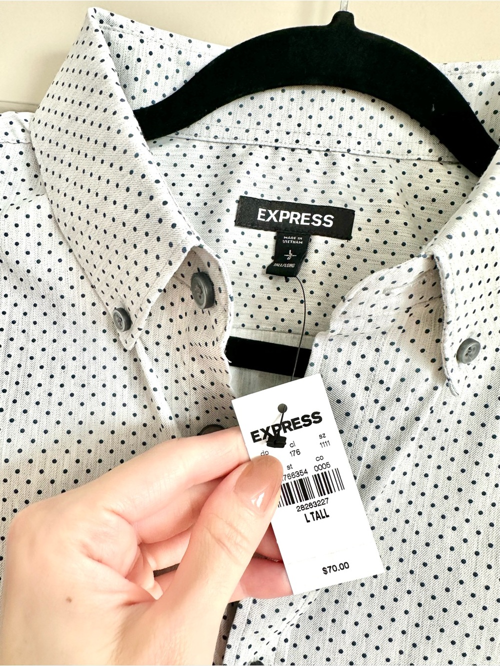 EXPRESS MEN DRESS SHIRT - Picture 7 of 16